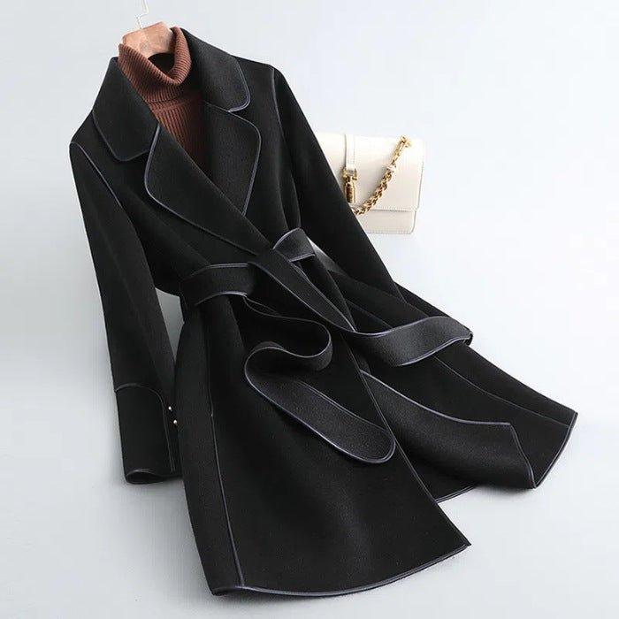 Chic Women's International-Inspired Overcoat for Elegance - Rebooters