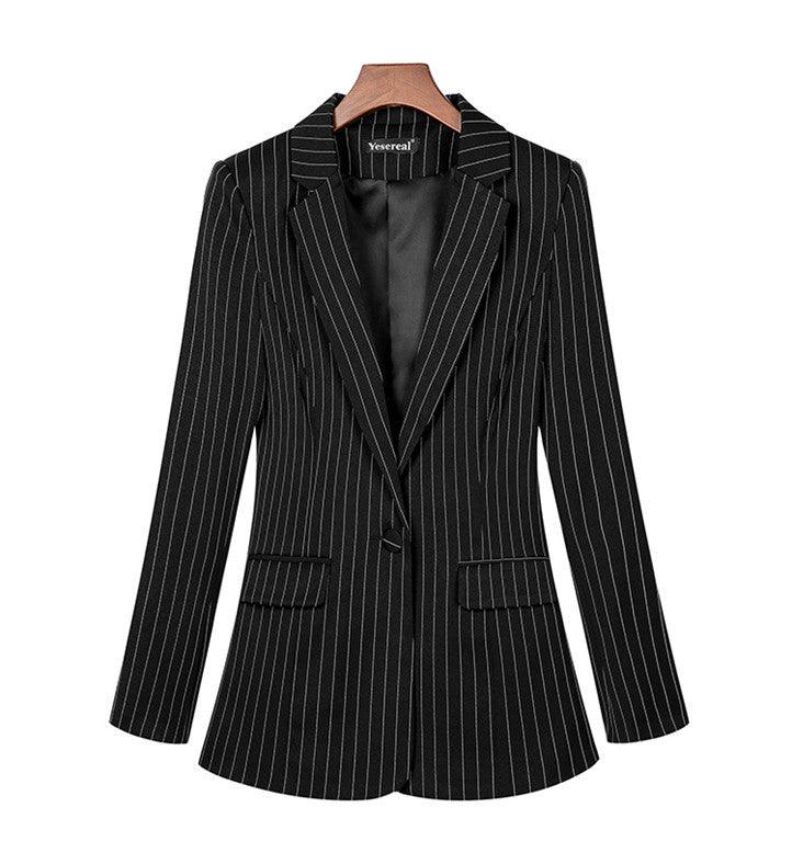 Chic Women's Business Blazer for Professional Elegance - Rebooters