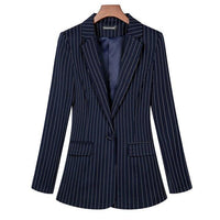 Chic Women's Business Blazer for Professional Elegance - Womens Jackets Rebooters